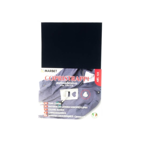 Couverture déchirée bleu nuit