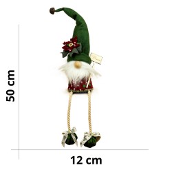 Gnomo gambe lunghe di Betty Toniolo - Kit completo - Misura 12 x 50 cm