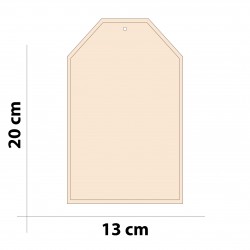 Wooden tag - Decoration to...