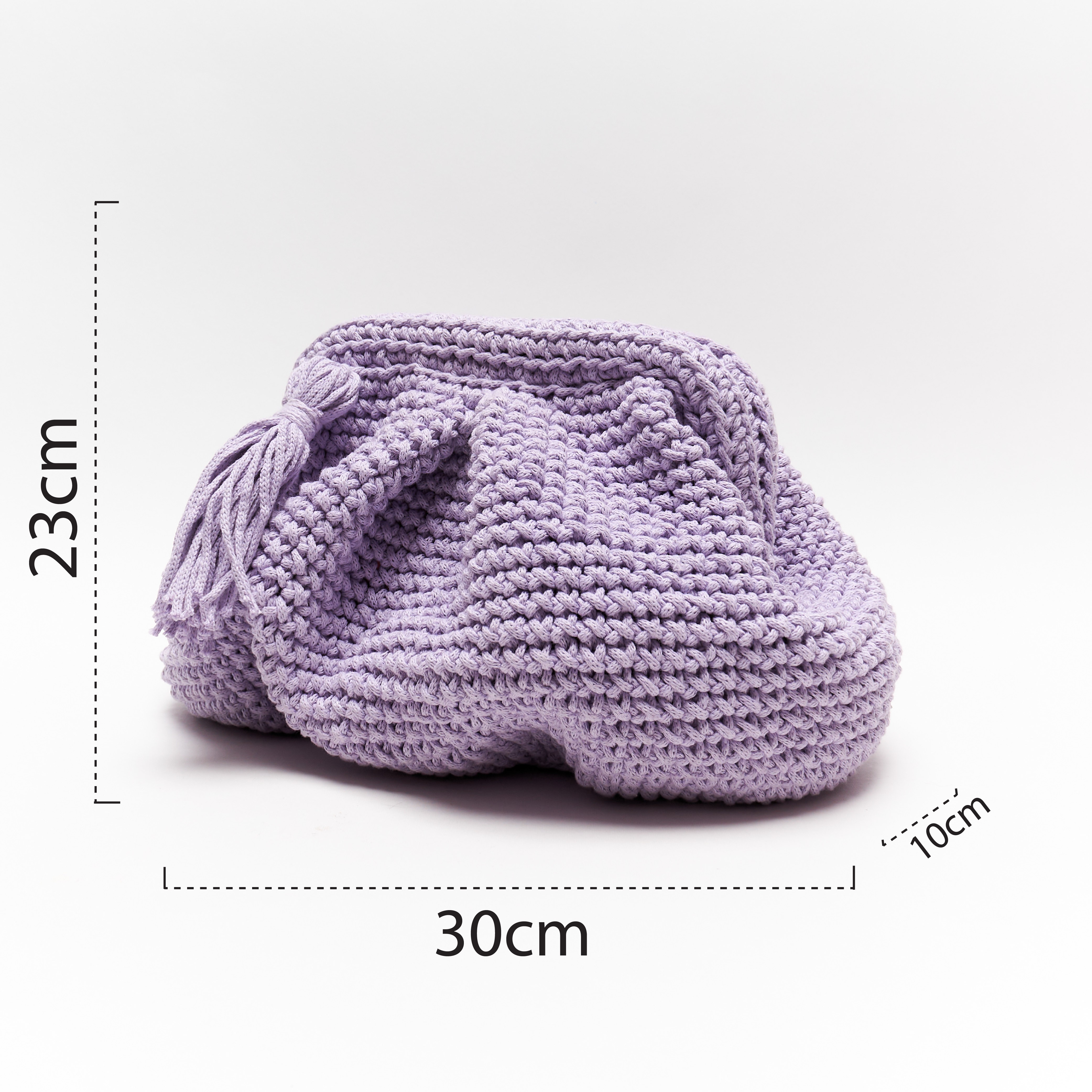 Borsa a mano Pasticcino Kit completo all uncinetto Tricot Cafe