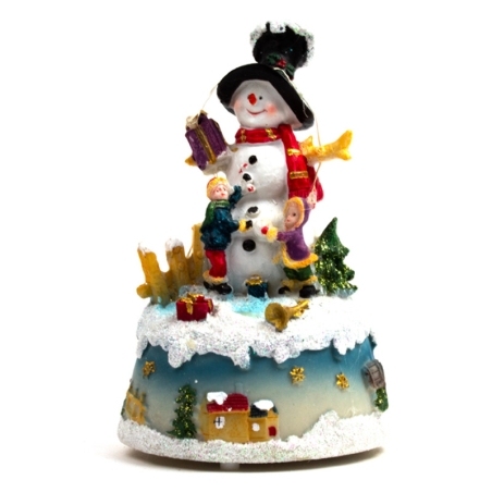 House Ceramic LED Snowman
