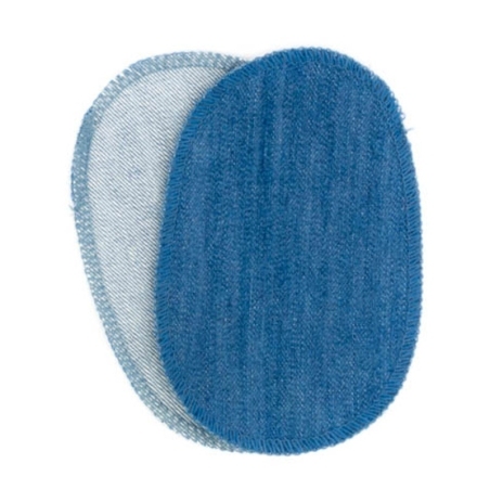 Patchs de jeans décolorés