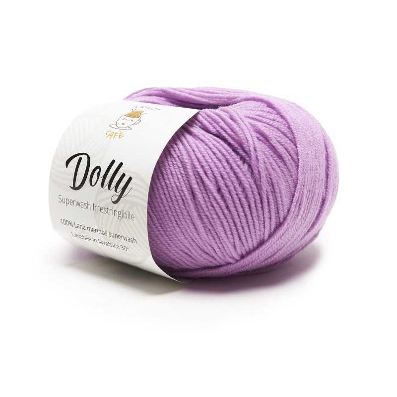 Gomitolo di lana merinos superwash ciclamino Dolly del marchio Tricot Café Gomitolo di lana merinos superwash ciclamino Dolly del marchio Tricot Café