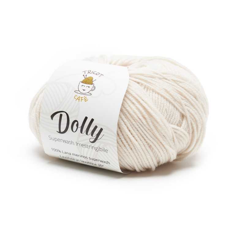 Gomitolo di lana merinos superwash rosa cipria Dolly del marchio Tricot Café Gomitolo di lana merinos superwash rosa cipria Dolly del marchio Tricot Café