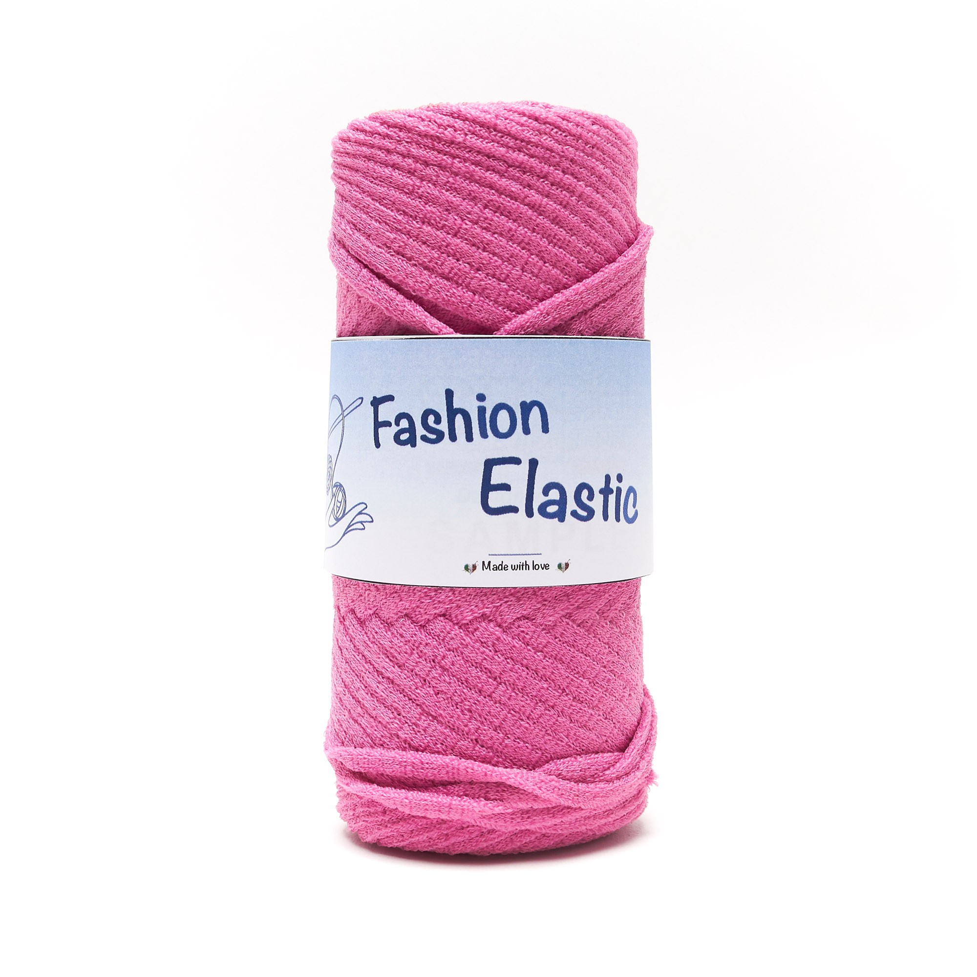 Elastic Fashion by Woolove Fettuccia Elastica Piatta Tricot Cafe