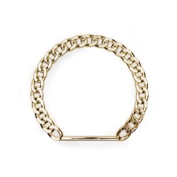 Manico per borsa ad anello tipo catena - Oro