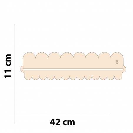 Wooden ruler for flowers...
