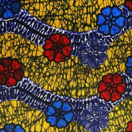 Tissu au mètre Wax Afrique...