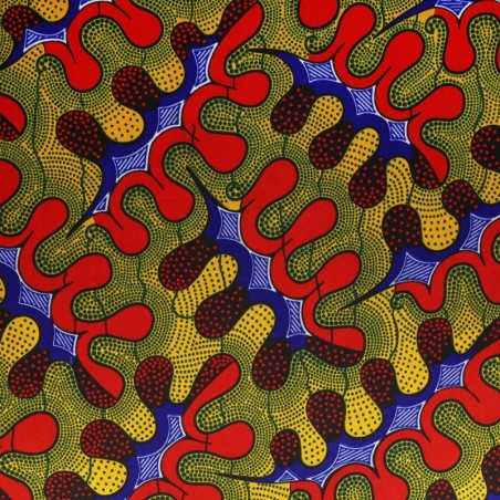 Tissu au mètre Wax Afrique...