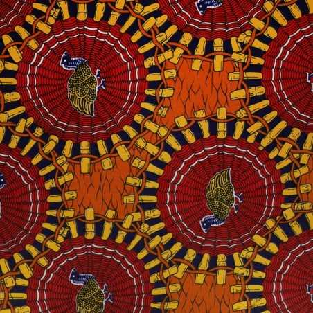 Tissu au mètre Wax Afrique...