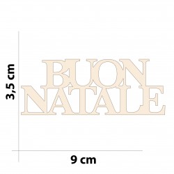 Ecriture en bois "Joyeux...