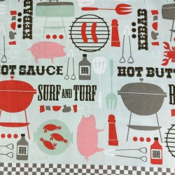 Tessuto  Americano per Patchwork Puro Cotone "RIBS & RIBS 2"- al metro