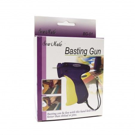 Thread gun for basting and...