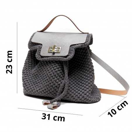 Zaino Macramè - Kit...