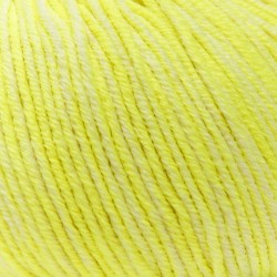 Texture dettagliata della lana merinos giallo neon
