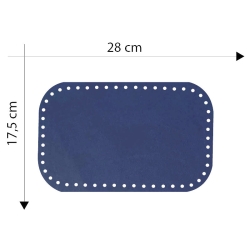 Fondo Borsa 28x17,5cm Blu...