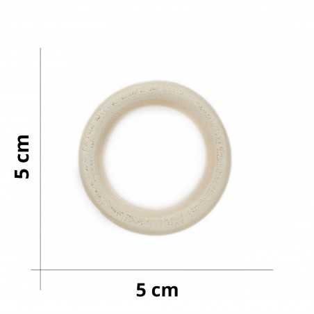 Wooden rings for macramé -...
