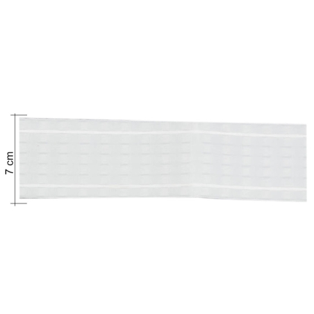 Multi-pocket curtain rail -...