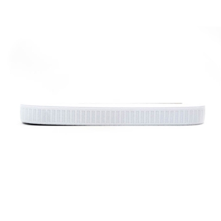 Elastico gros grain Bianco