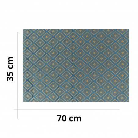 Fabric panel with metallic...