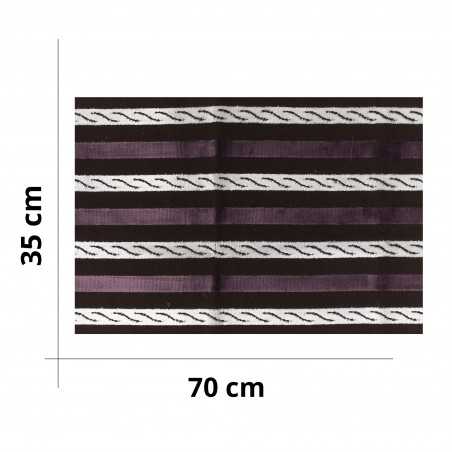 Panneau en tissu velours...