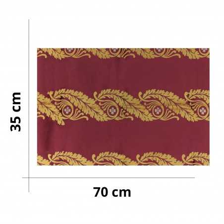 Panneau de tissu brocart...