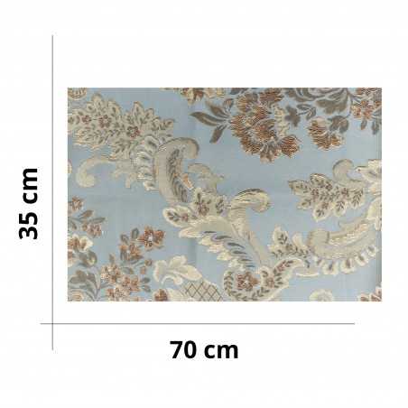 Fabric panel with floral...