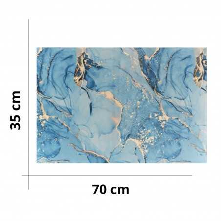 Velvet effect fabric panel...