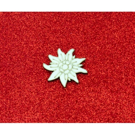 Grand edelweiss en bois