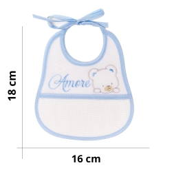 Bavoir bébé à broder en...