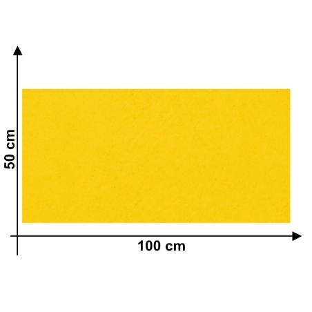 Feltro 3mm Giallo I
