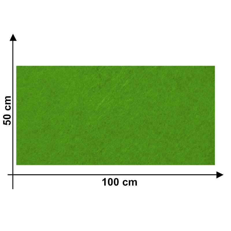 Feltro 3mm Verde Acido K