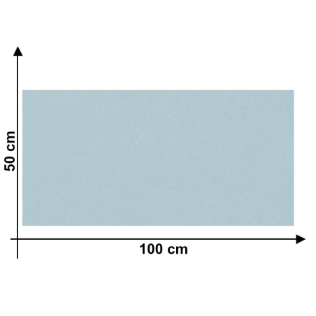 Feltro 3mm Azzurro Baby O