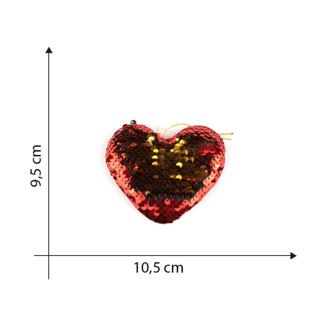 Appendino Cuore Paillettes...