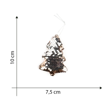 Silver Writing Sequin Tree...