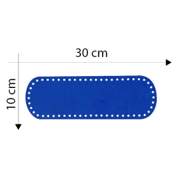 Fondo Borsa Blu Scuro 30x10 cm