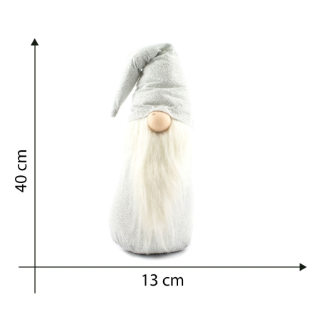 Gnome Glitter Silver
