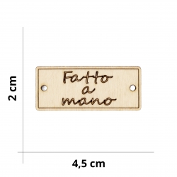 Plaque rectangulaire en...