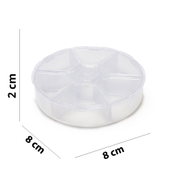 Round Compartment Organizer...