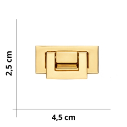 Rectangular Snap Closure...