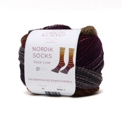 Nordik Socks by Laines du...