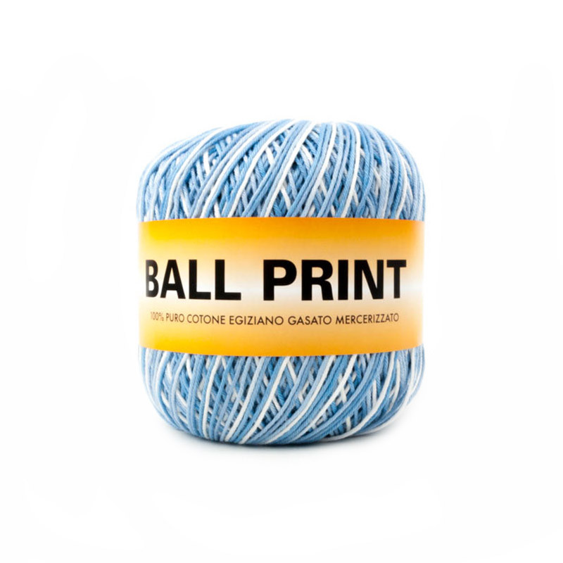 Ball Print 2 Misto Celeste