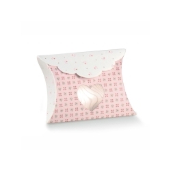 Busta Finestra Cuore Rosa