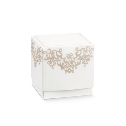 Scatolina Piccola Fleur Bianco