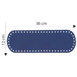 Fondo Borsa 36x12 cm Blu Scuro