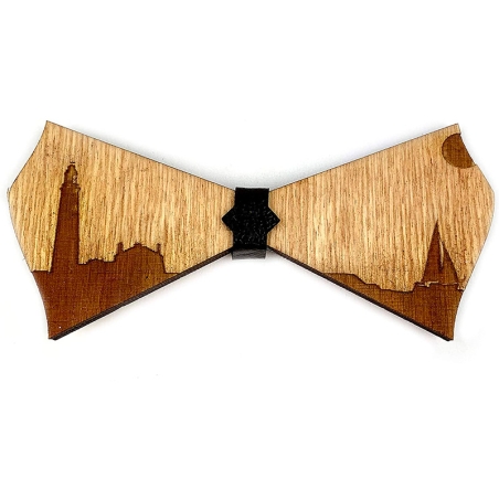 Bow tie in Wood and Faux...