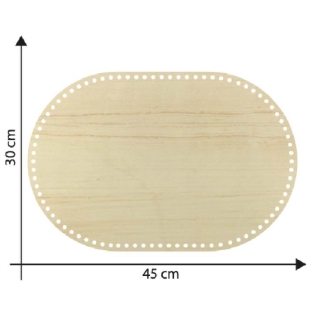 Base Cuccia Legno 30 x 45 cm