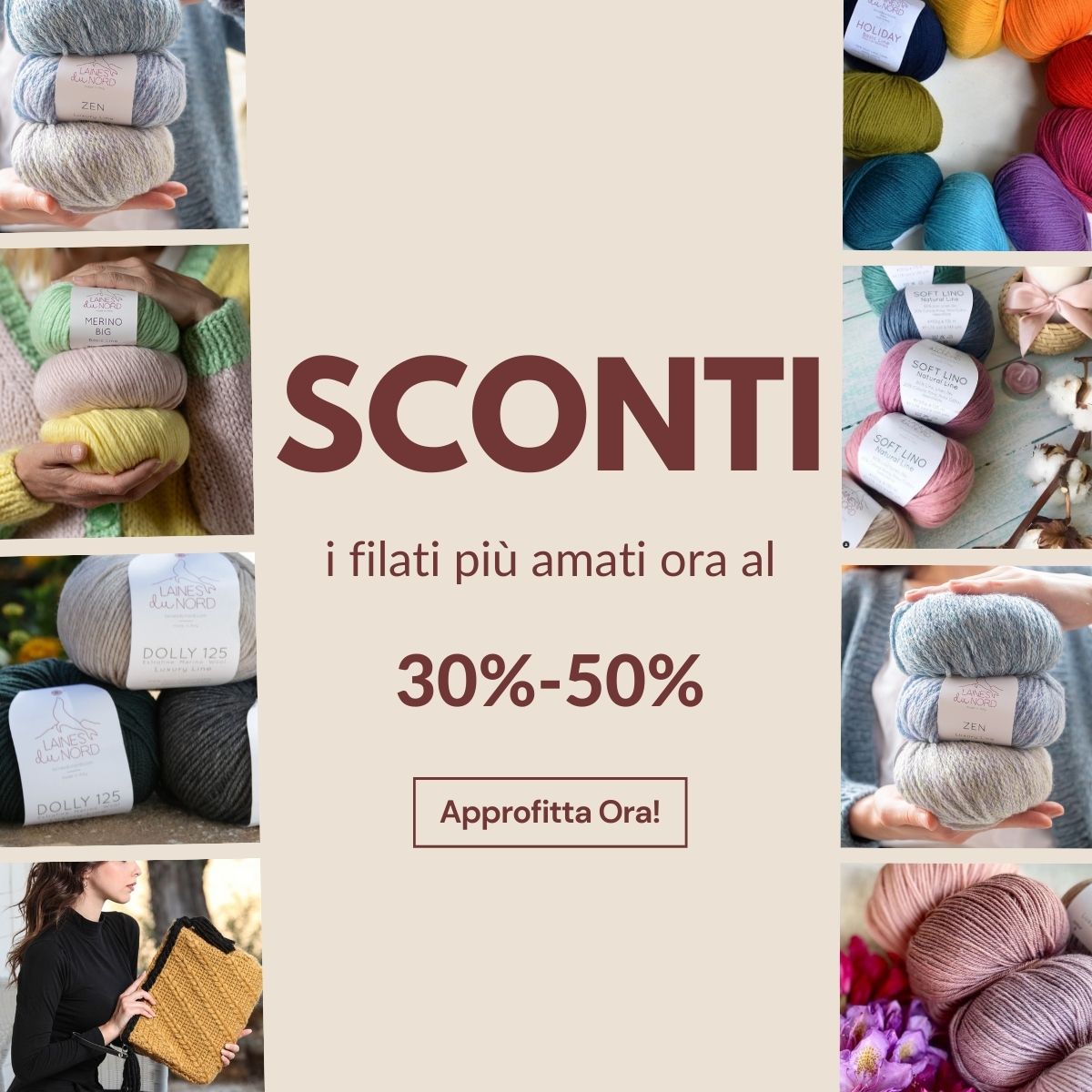 Novita Macrame Glitter