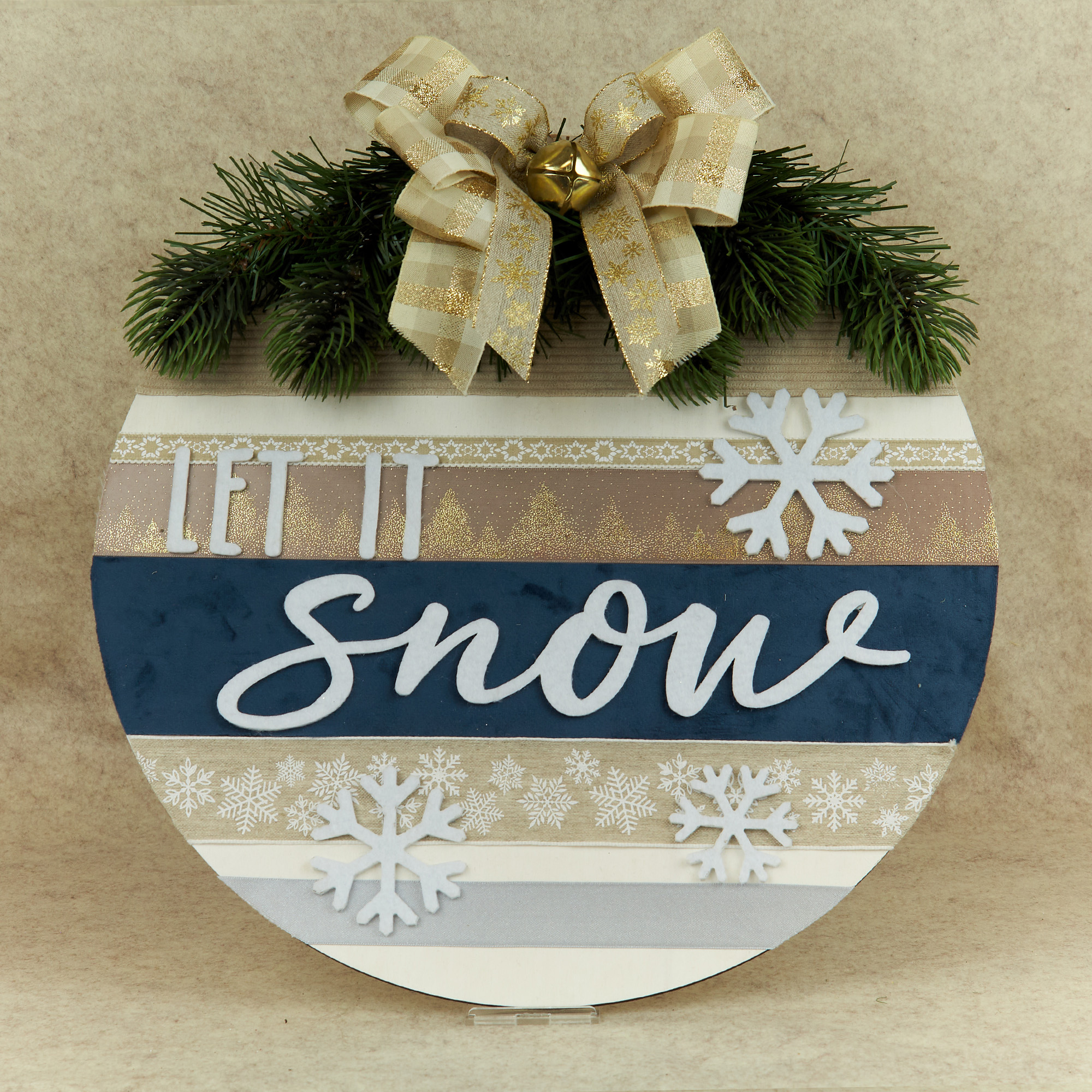 Scritta Let It Snow media -...